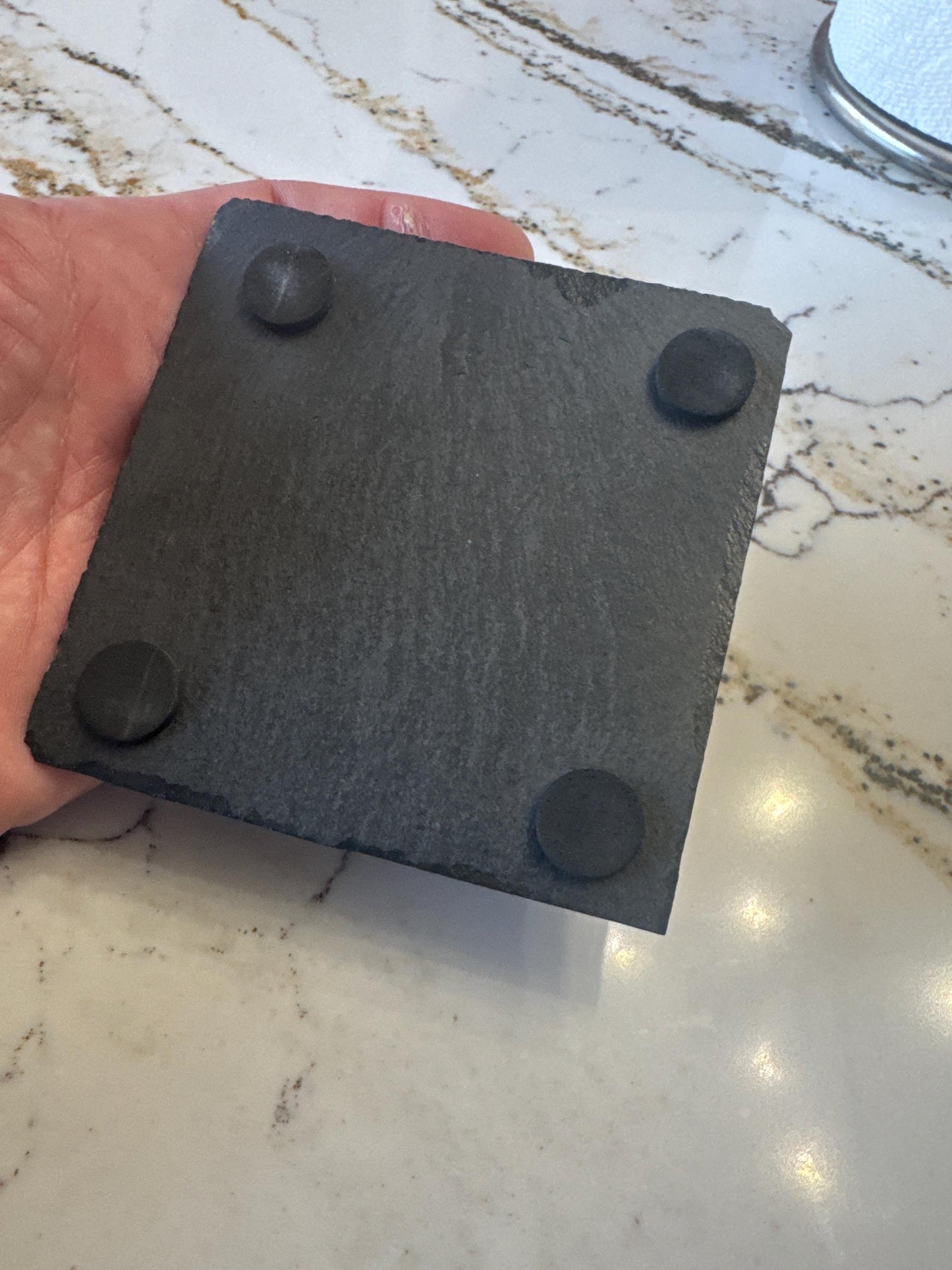 University of Alabama Crimson Tide Laser etched Slate Coasters. Set of 4. Officially Licensed. Message me for other teams