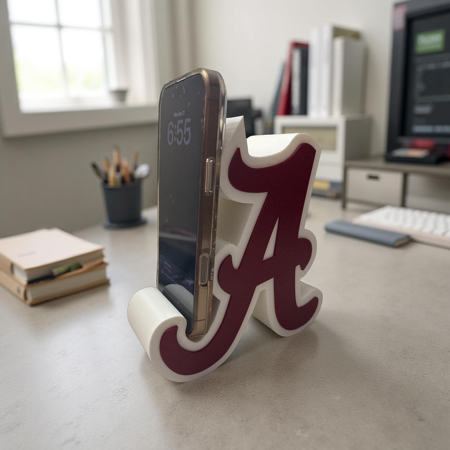 University of Alabama Cellphone Stand